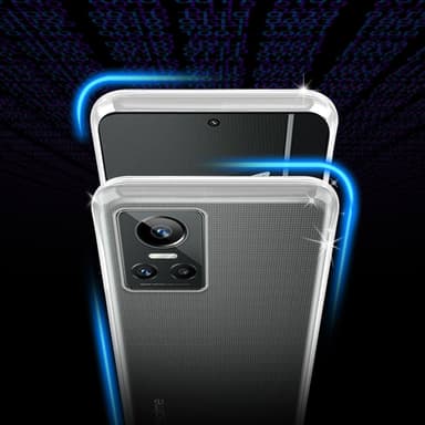 Realme GT Neo 3 Cover TPU Etui (Gennemsigtig)