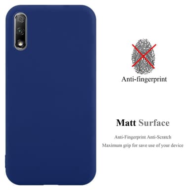 Cover Honor 9X Etui Case (Blå)