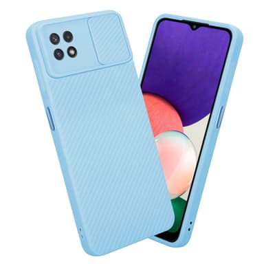 Samsung Galaxy A22 5G Cover Etui Case (Blå)