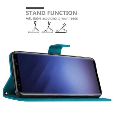 Samsung Galaxy S9 Pungetui Cover Case (Blå)