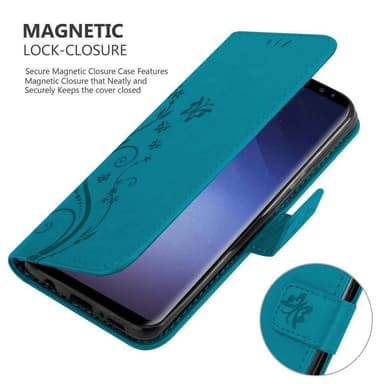 Samsung Galaxy S9 Pungetui Cover Case (Blå)