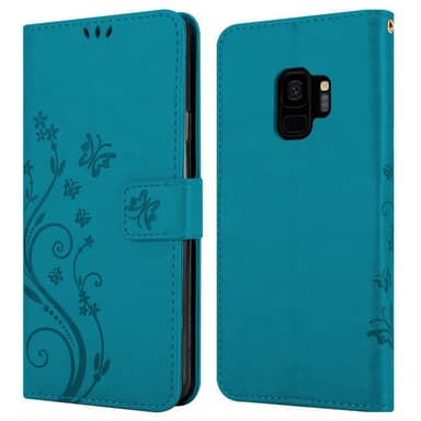 Samsung Galaxy S9 Pungetui Cover Case (Blå)