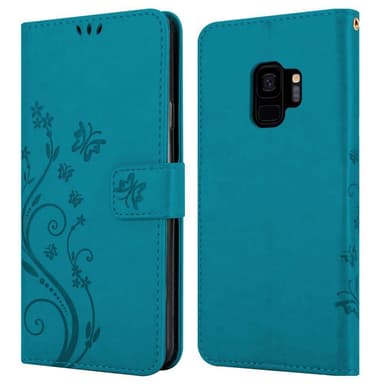 Samsung Galaxy S9 Pungetui Cover Case (Blå)