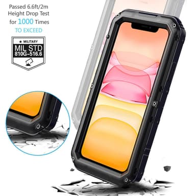 iPhone 11 Etui Outdoor Cover (Sort)