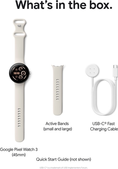 新品未開封】Google Pixel Watch 3 すっごい 45mm （Wi-Fi） 