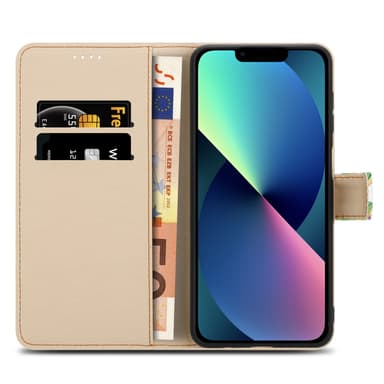 iPhone 13 MINI Pungetui Cover Case (Grøn)