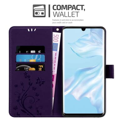Huawei P30 PRO Pungetui Cover Case (Lilla)