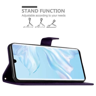 Huawei P30 PRO Pungetui Cover Case (Lilla)