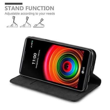 LG X POWER Cover Etui Case (Sort)