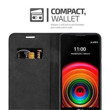 LG X POWER Cover Etui Case (Sort)