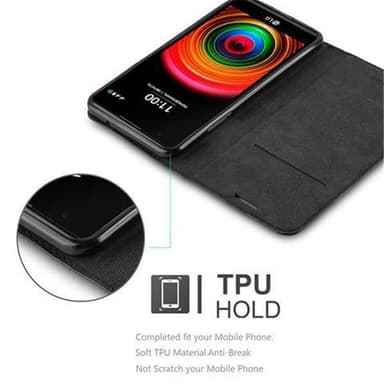 LG X POWER Cover Etui Case (Sort)