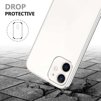 Cover iPhone 12 MINI Etui Case (Gennemsigtig)
