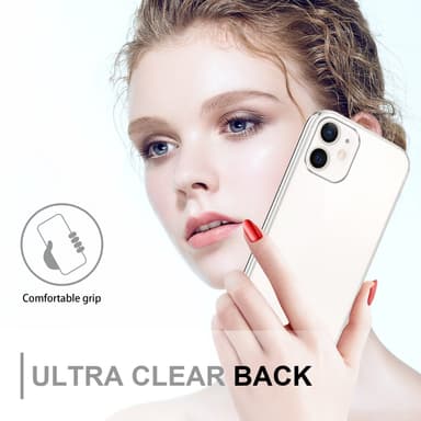 Cover iPhone 12 MINI Etui Case (Gennemsigtig)