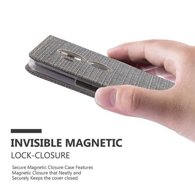 Huawei MATE 8 Pungetui Cover Case (Grå)