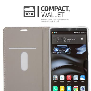 Huawei MATE 8 Pungetui Cover Case (Grå)