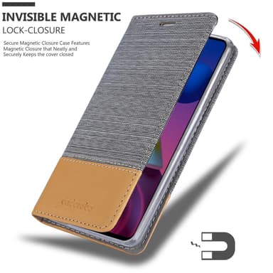 Samsung Galaxy M51 Pungetui Cover Case (Grå)