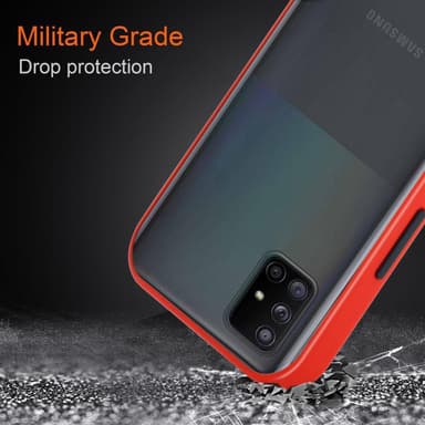 Samsung Galaxy A71 5G Etui Case Cover (Gennemsigtig)