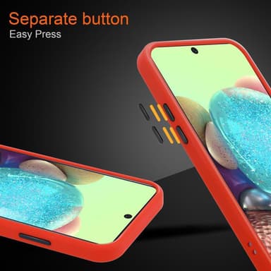 Samsung Galaxy A71 5G Etui Case Cover (Gennemsigtig)