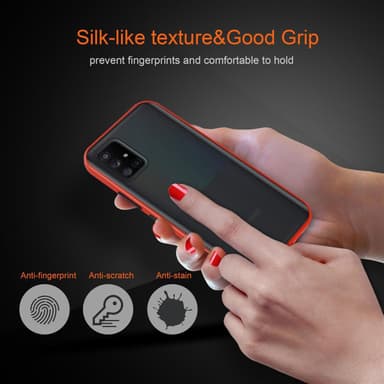 Samsung Galaxy A71 5G Etui Case Cover (Gennemsigtig)