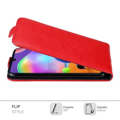 Samsung Galaxy A31 Pungetui Flip Cover (Rød)