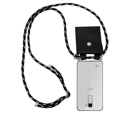 Etui LG K10 2016 Cover Kæde (Sort)