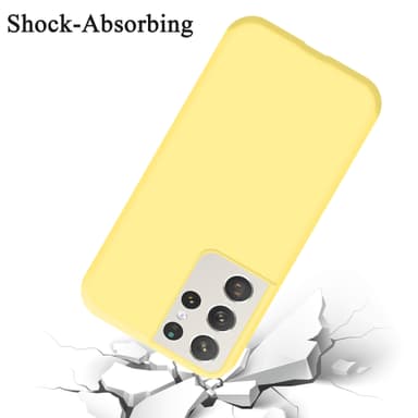 Samsung Galaxy S21 ULTRA Cover Etui Case (Gul)