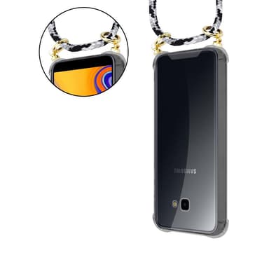 Samsung Galaxy J4 PLUS Etui Cover Kæde (Grå)