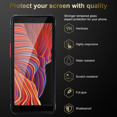 Samsung Galaxy XCover 5 3x Skærmbeskytter