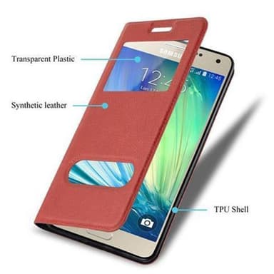 Pungetui Samsung Galaxy A5 2015 Cover Case (Rød)