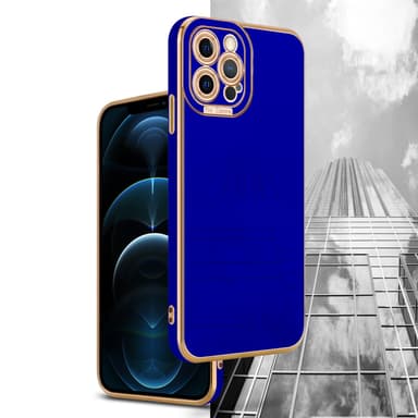 Cover iPhone 12 PRO Etui Case (Blå)