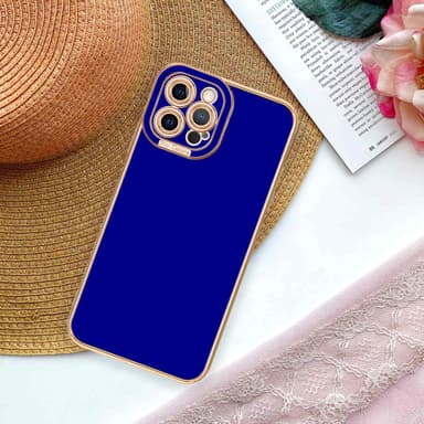 Cover iPhone 12 PRO Etui Case (Blå)