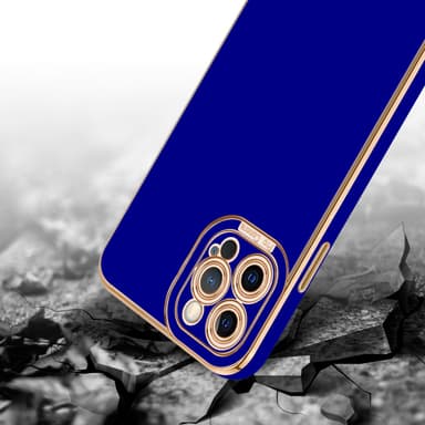 Cover iPhone 12 PRO Etui Case (Blå)