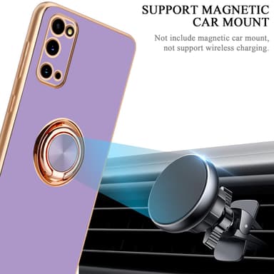 Samsung Galaxy S20 Cover Etui Case (Lilla)