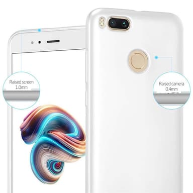 Xiaomi Mi A1 / Mi 5X Cover Etui Case (Sølv)