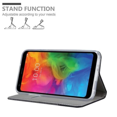 LG Q7 / Q7a / Q7+ Pungetui Cover Case (Grå)