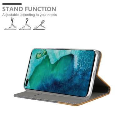 Honor View 30 PRO Pungetui Cover Case (Grå)