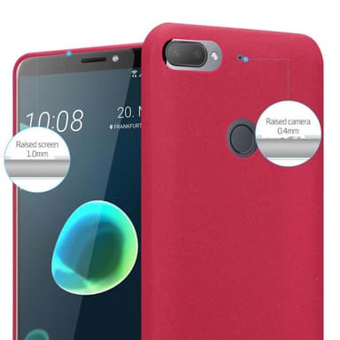 Cover HTC Desire 12 PLUS Etui Case (Rød)