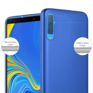 Samsung Galaxy A7 2018 Cover Etui Case (Blå)