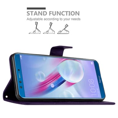 Honor 9 LITE Pungetui Cover Case (Lilla)