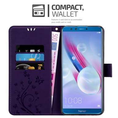 Honor 9 LITE Pungetui Cover Case (Lilla)