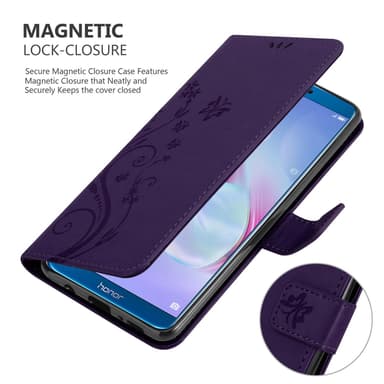 Honor 9 LITE Pungetui Cover Case (Lilla)