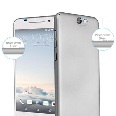 HTC ONE A9 Cover Etui Case (Sølv)