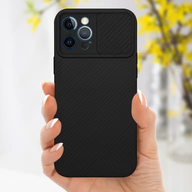 iPhone 12 PRO MAX Cover Etui Case (Sort)