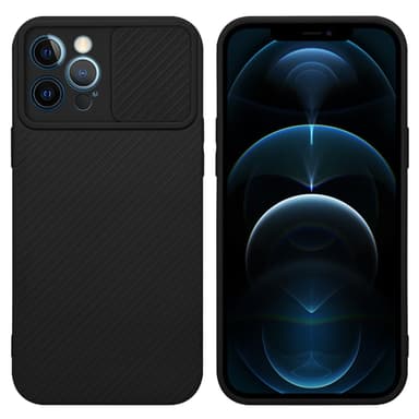 iPhone 12 PRO MAX Cover Etui Case (Sort)