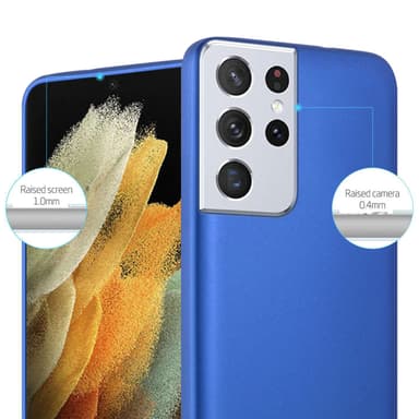 Samsung Galaxy S22 ULTRA Cover Etui Case (Blå)