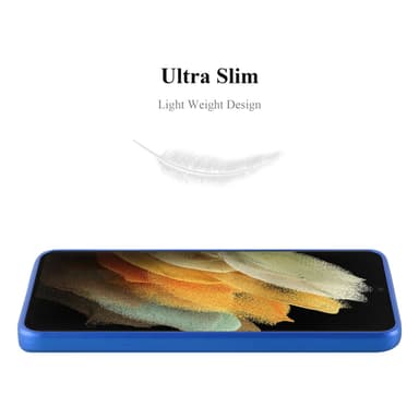 Samsung Galaxy S22 ULTRA Cover Etui Case (Blå)