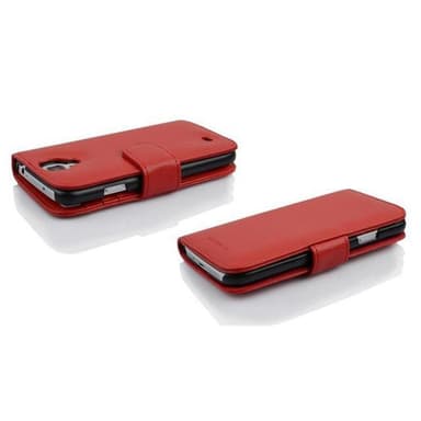 Samsung Galaxy S4 Pungetui Cover Case (Rød)
