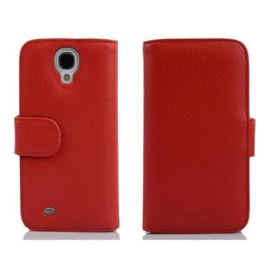 Samsung Galaxy S4 Pungetui Cover Case (Rød)
