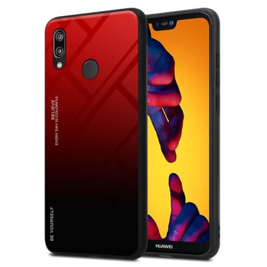 Cover Huawei P20 LITE 2018 / NOVA 3E Etui Case (Sort)