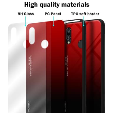 Cover Huawei P20 LITE 2018 / NOVA 3E Etui Case (Sort)
